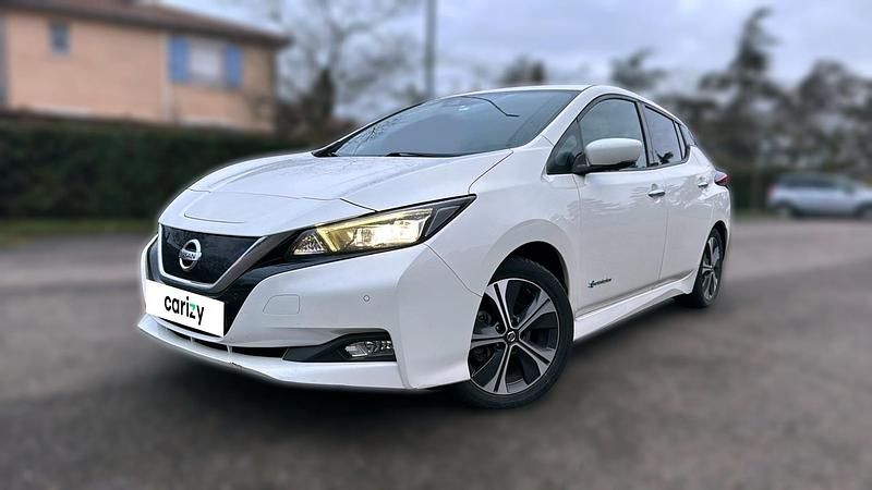 Occasion Nissan Leaf Tekna 110 kW (150 ch) 2018 Blanc Citadine