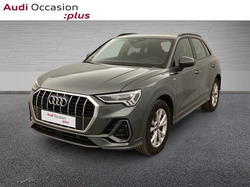 Noir mythic métallisé Utilisé 2020 Audi Q3 S-Line SUV | 28 490 € (Bon prix) - Image 1/4