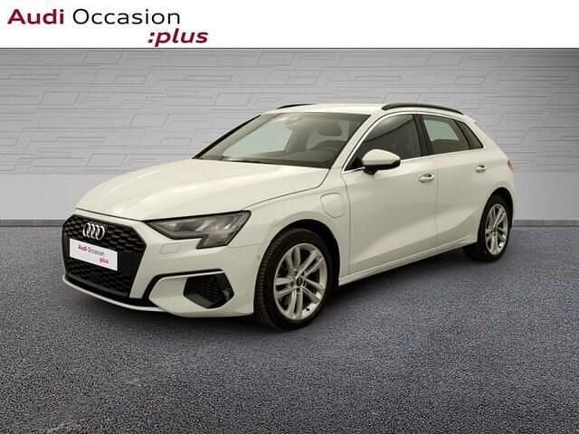 Blanc glacier métallisé Utilisé 2022 Audi A3 Sportback e-tron Design Citadine | 26 400 € (Super prix) - Image 1/4