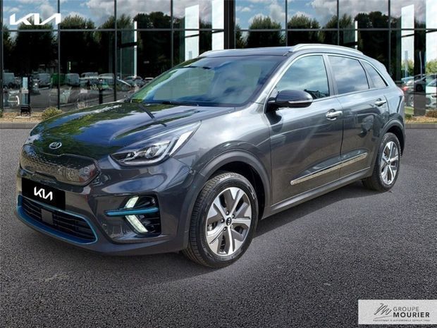 Gris Utilisé 2021 Kia e-Niro Premium SUV | 19 770 € (Prix juste) - Image 1/4