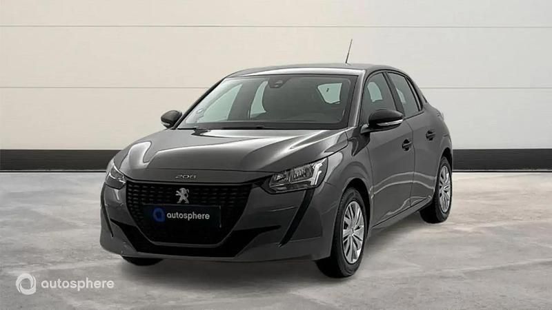 Gris Occasion 2022 Peugeot 208 S Citadine | 9 999 € (Super prix) - Image 1/4
