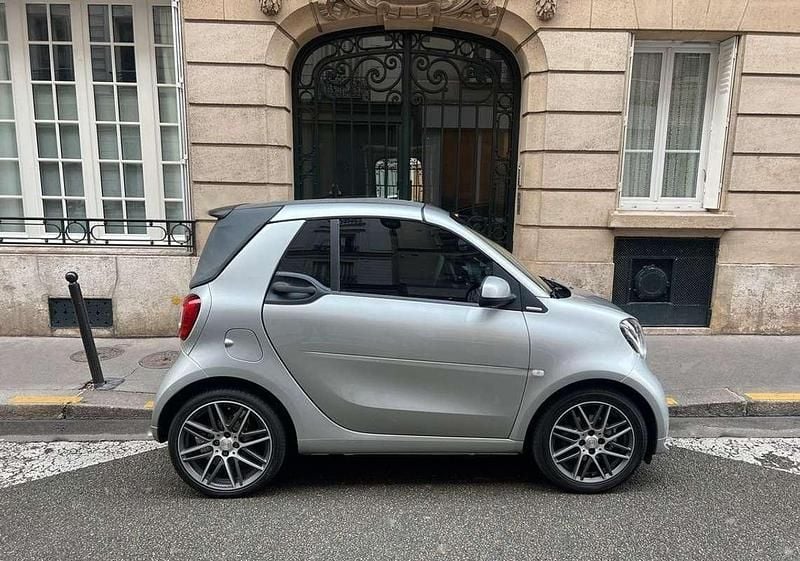 Occasion Smart ForTwo Cabrio Brabus Xclusive 110 ch (80 kW) 2017 Argent Cabriolet