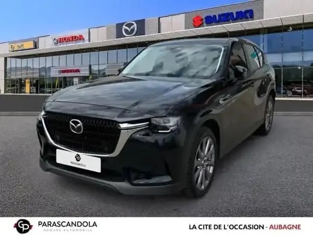 Jet black métallisé Occasion 2023 Mazda CX-60 Exclusive-Line SUV | 33 990 € (Super prix) - Image 1/4
