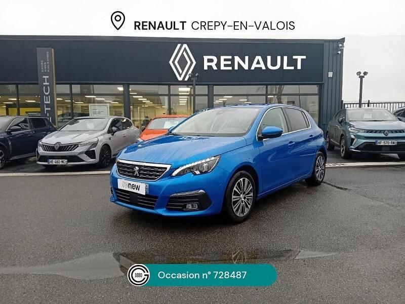 Bleu Occasion 2021 Peugeot 308 Allure Berline | 11 990 € (Super prix) - Image 1/4
