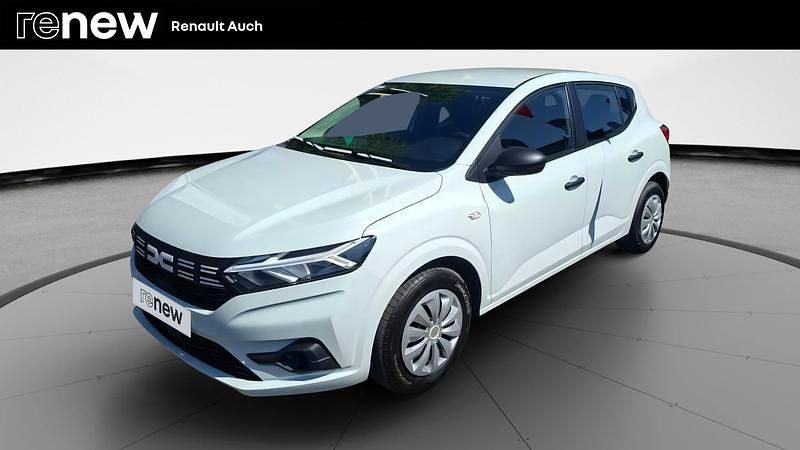 Blanc Utilisé 2022 Dacia Sandero Essentiel Citadine | 11 890 € (Bon prix) - Image 1/4