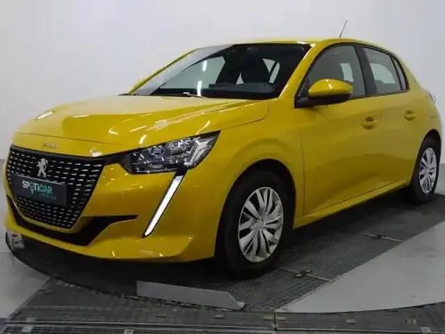 Jaune Utilisé 2021 Peugeot 208 Active Citadine | 10 690 € (Bon prix) - Image 1/4