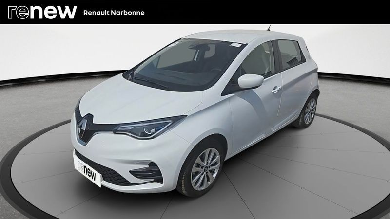 Blanc Utilisé 2020 Renault Zoe Zen Citadine | 9 390 € (Super prix) - Image 1/4