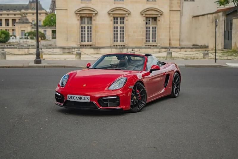 Rouge Utilisé 2015 Porsche Boxster Cabriolet | 87 900 € - Image 1/4
