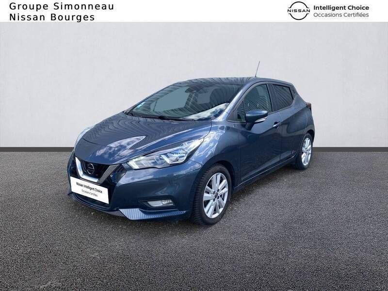 Gris Utilisé 2020 Nissan Micra Citadine | 12 590 € (Prix juste) - Image 1/3