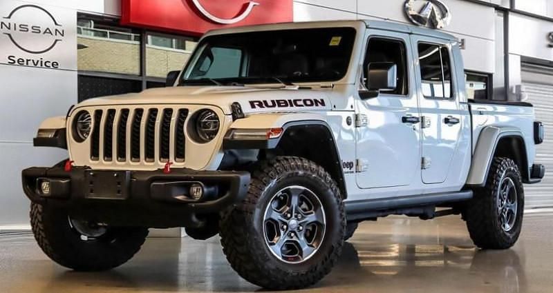Blanc Utilisé 2022 Jeep Gladiator Rubicon SUV | 50 142 € (Prix juste) - Image 1/4