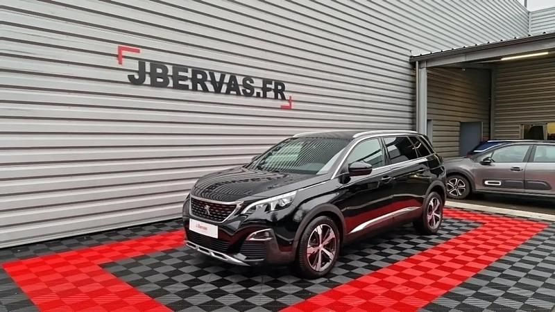 Noir Occasion 2020 Peugeot 5008 GT SUV | 26 990 € - Image 1/4
