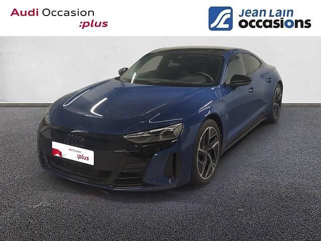 Bleu ascari métallisé Utilisé 2022 Audi e-tron GT quattro Sport Berline | 59 990 € - Image 1/4