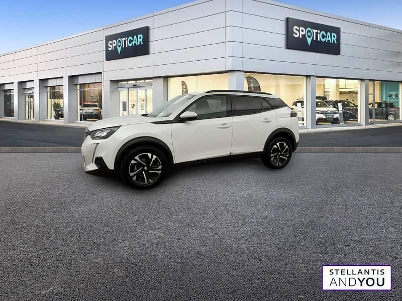 Blanc Utilisé 2021 Peugeot 2008 Allure SUV | 14 990 € (Prix juste) - Image 1/4