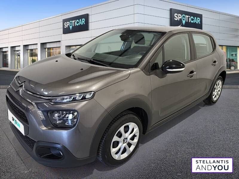 Gris Utilisé 2020 Citroën C3 Business Class Citadine | 7 990 € (Super prix) - Image 1/4