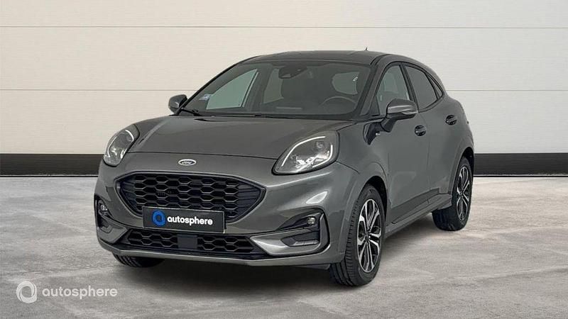 Gris Occasion 2022 Ford Puma ST-Line SUV | 16 299 € (Prix juste) - Image 1/4
