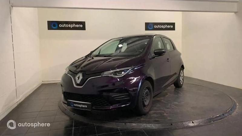 Violet Utilisé 2021 Renault Zoe Life Citadine | 12 999 € (Prix juste) - Image 1/4