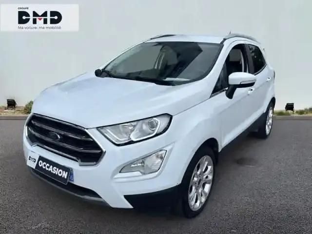 Blanc glacier Occasion 2020 Ford Ecosport Titanium SUV | 13 990 € (Prix juste) - Image 1/4