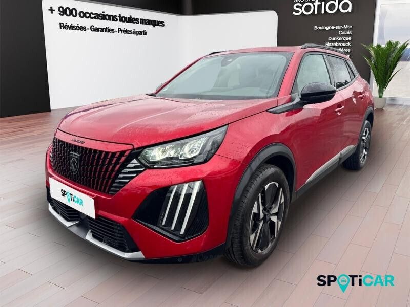 Rouge Utilisé 2023 Peugeot 2008 Allure SUV | 23 190 € (Prix cher) - Image 1/4
