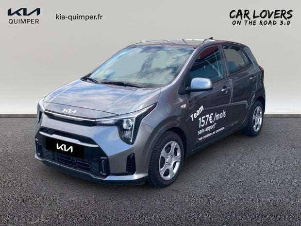 Gris Utilisé 2024 Kia Picanto Active Citadine | 14 490 € (Prix juste) - Image 1/4