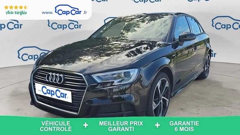 Noir Utilisé 2020 Audi A3 S-Line Berline | 15 990 € (Super prix) - Image 1/4