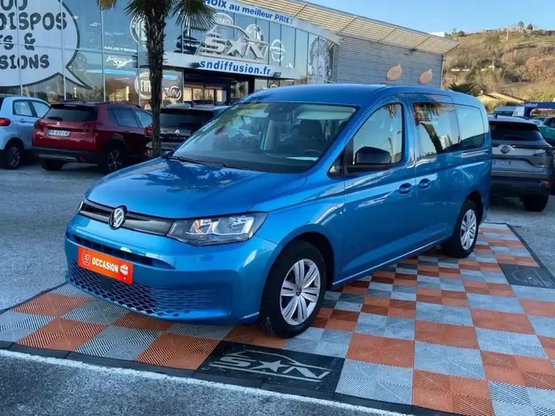 Bleu Utilisé 2024 VW Caddy Monospace | 29 470 € (Prix juste) - Image 1/4