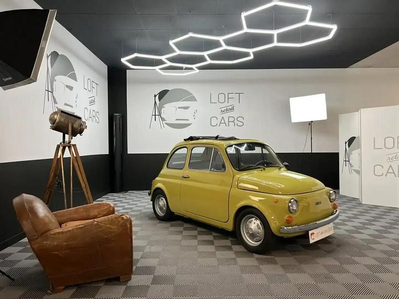 Occasion Fiat 500 19 ch (13 kW) 1973 Jaune Citadine