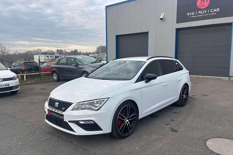 Occasion Seat Leon ST CUPRA 300 ch (220 kW) 2017 Blanc Break