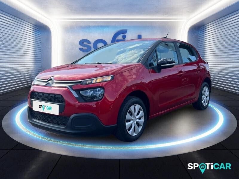 Rouge Utilisé 2021 Citroën C3 Live Citadine | 9 490 € (Bon prix) - Image 1/4
