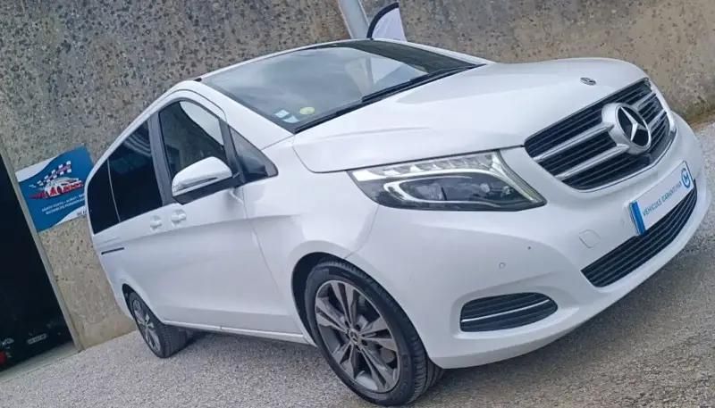 Blanc Utilisé 2018 Mercedes V250 Exclusive Monospace | 43 500 € (Super prix) - Image 1/4