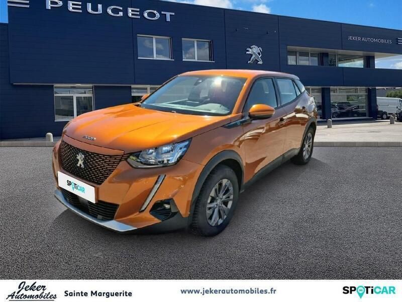 Orange Utilisé 2021 Peugeot e-2008 Active SUV | 19 400 € (Prix assez cher) - Image 1/3