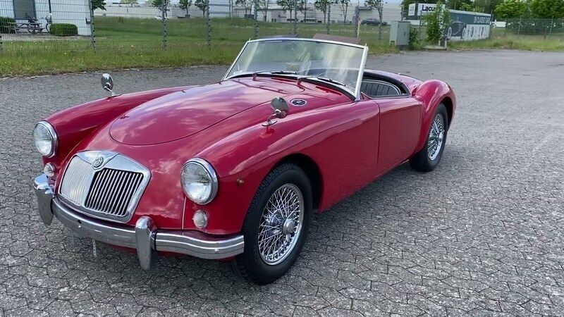 Occasion MG MGA 72 ch (52 kW) 1959 Rouge Cabriolet