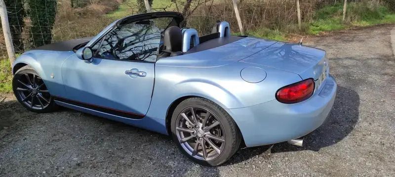 Bleu Utilisé 2008 Mazda MX5 Cabriolet | 14 000 € - Image 1/4
