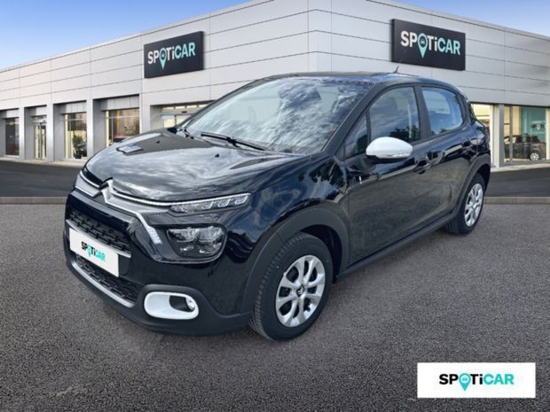 Noir Utilisé 2024 Citroën C3 PureTech Citadine | 13 900 € (Prix juste) - Image 1/4