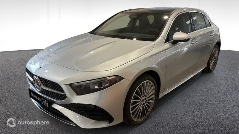 Argent hightech métallisé Utilisé 2024 Mercedes A250 AMG line Berline | 45 990 € - Image 1/4