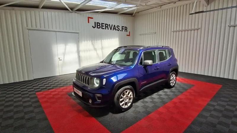 Bleu Utilisé 2020 Jeep Renegade Limited SUV | 14 490 € (Prix juste) - Image 1/4