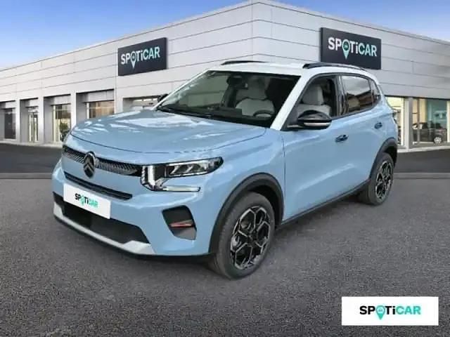 Bleu monte carlo (o) toit blanc opale Occasion 2025 Citroën e-C3 SUV | 24 490 € (Prix juste) - Image 1/4