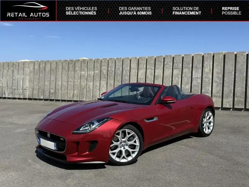 Rouge Utilisé 2013 Jaguar F-Type S Cabriolet | 32 990 € - Image 1/4