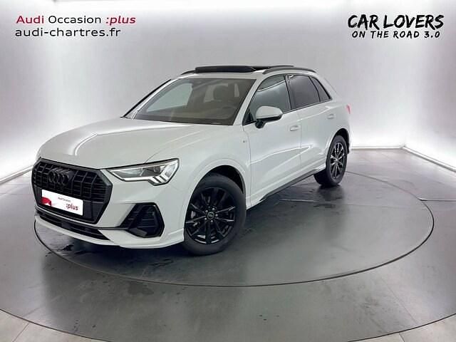 Blanc glacier métallisé Utilisé 2024 Audi Q3 S-Line SUV | 42 990 € (Prix juste) - Image 1/4