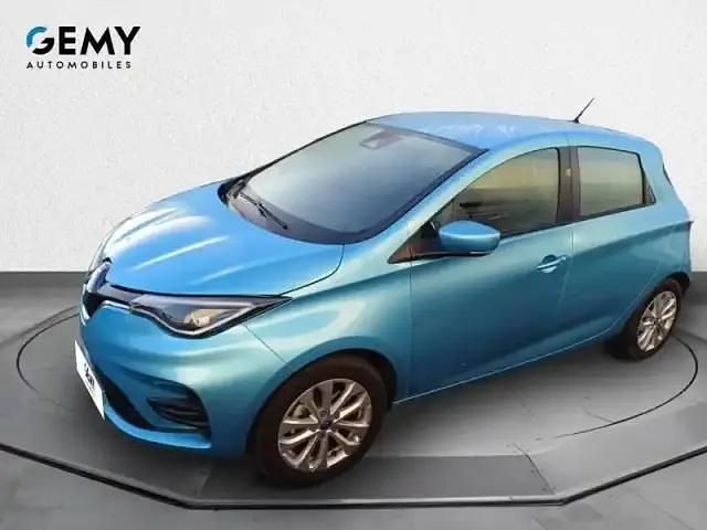 Bleu celadon Utilisé 2020 Renault Zoe Citadine | 11 299 € (Prix juste) - Image 1/4