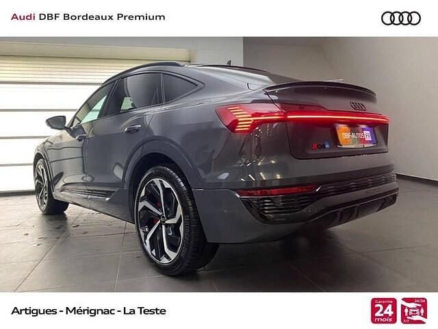 Occasion Audi Q8 Sportback e-tron S-Line 300 kW (408 ch) 2024 Gris magnétique SUV