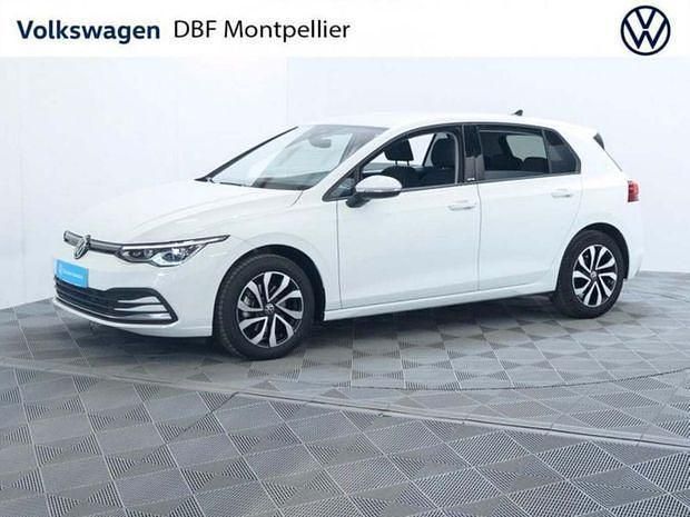 Blanc Utilisé 2022 VW Golf VIII Active Berline | 23 490 € (Prix juste) - Image 1/4