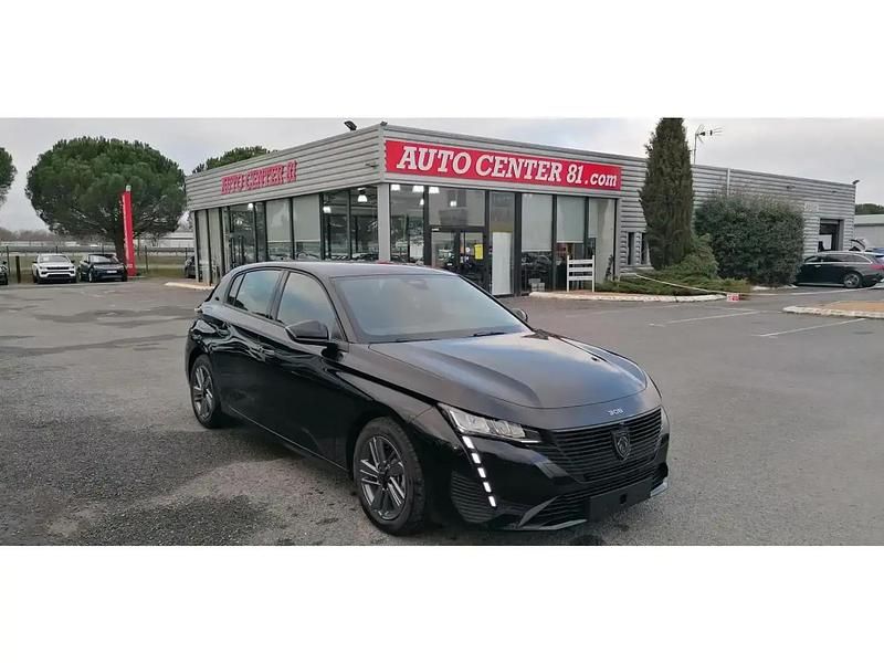 Noir Utilisé 2023 Peugeot 308 Active Berline | 19 900 € (Prix juste) - Image 1/4