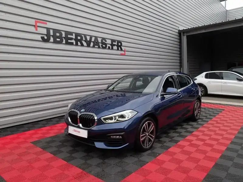 Bleu Utilisé 2022 BMW 116 Citadine | 22 590 € (Bon prix) - Image 1/4