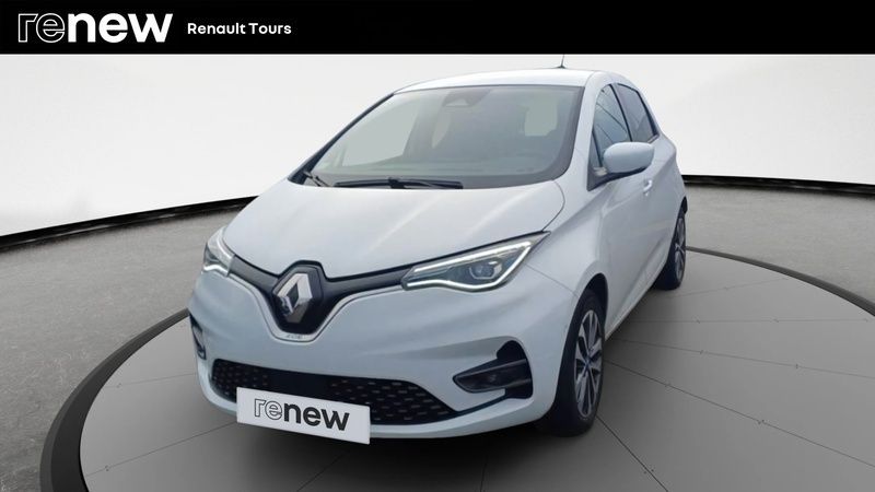 Blanc Utilisé 2021 Renault Zoe Intens Citadine | 14 199 € (Prix juste) - Image 1/4