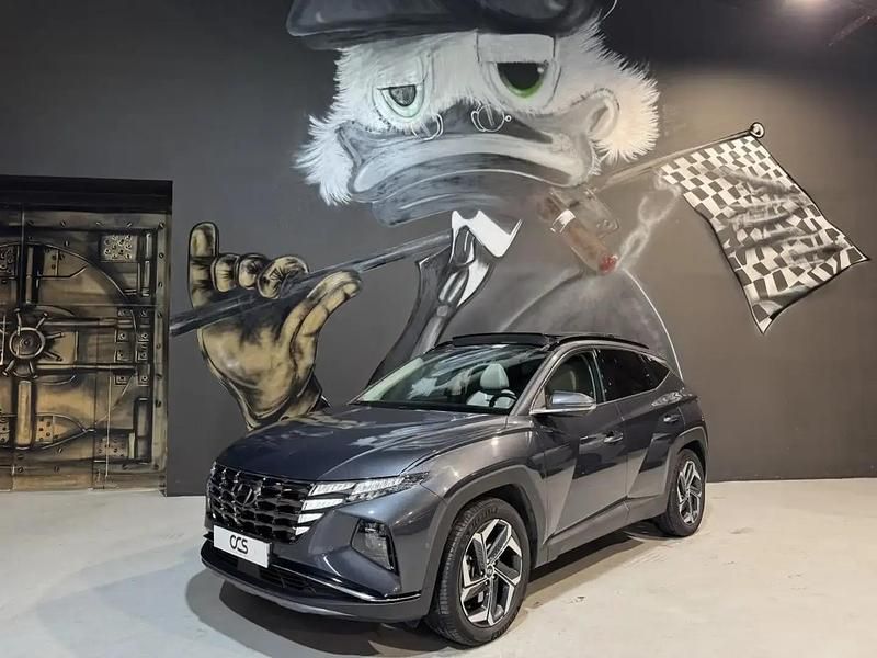 Gris Utilisé 2021 Hyundai Tucson SUV | 29 990 € (Prix juste) - Image 1/4