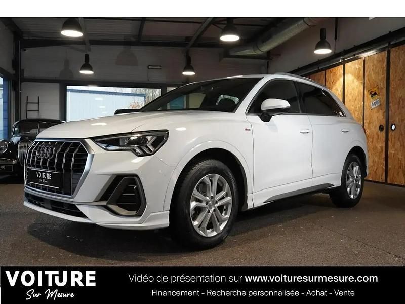 Blanc Occasion 2018 Audi Q3 S-Line SUV | 29 990 € (Prix assez cher) - Image 1/4