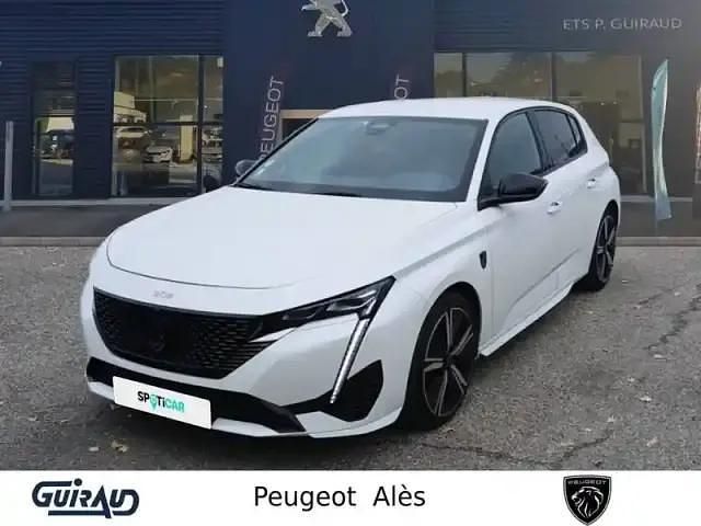 Teinte spéciale blanc nacrée Utilisé 2022 Peugeot 308 S Berline | 19 970 € (Prix juste) - Image 1/4