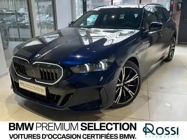 Bmw individual tanzaniteblau métallisé Utilisé 2025 BMW 520 M Sport Break | 80 450 € - Image 1/4