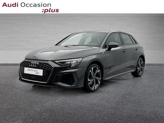 Gris daytona nacré Occasion 2022 Audi A3 S-Line | 27 985 € (Prix juste) - Image 1/4