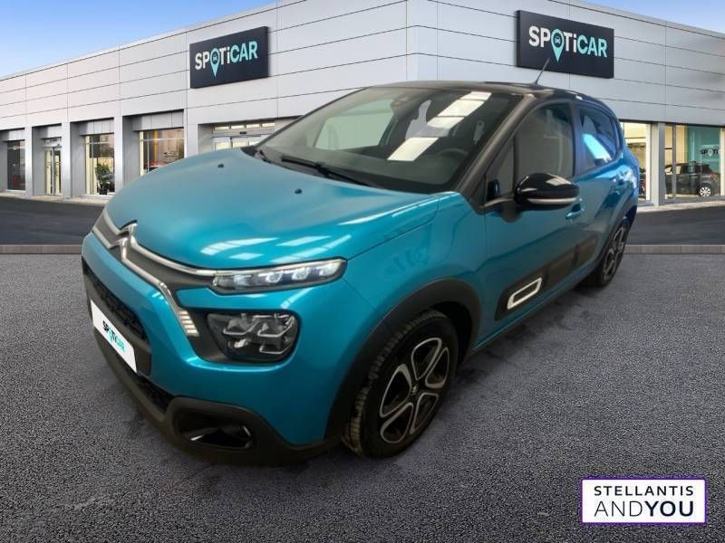 Bleue Utilisé 2021 Citroën C3 Feel Citadine | 10 690 € (Prix juste) - Image 1/3